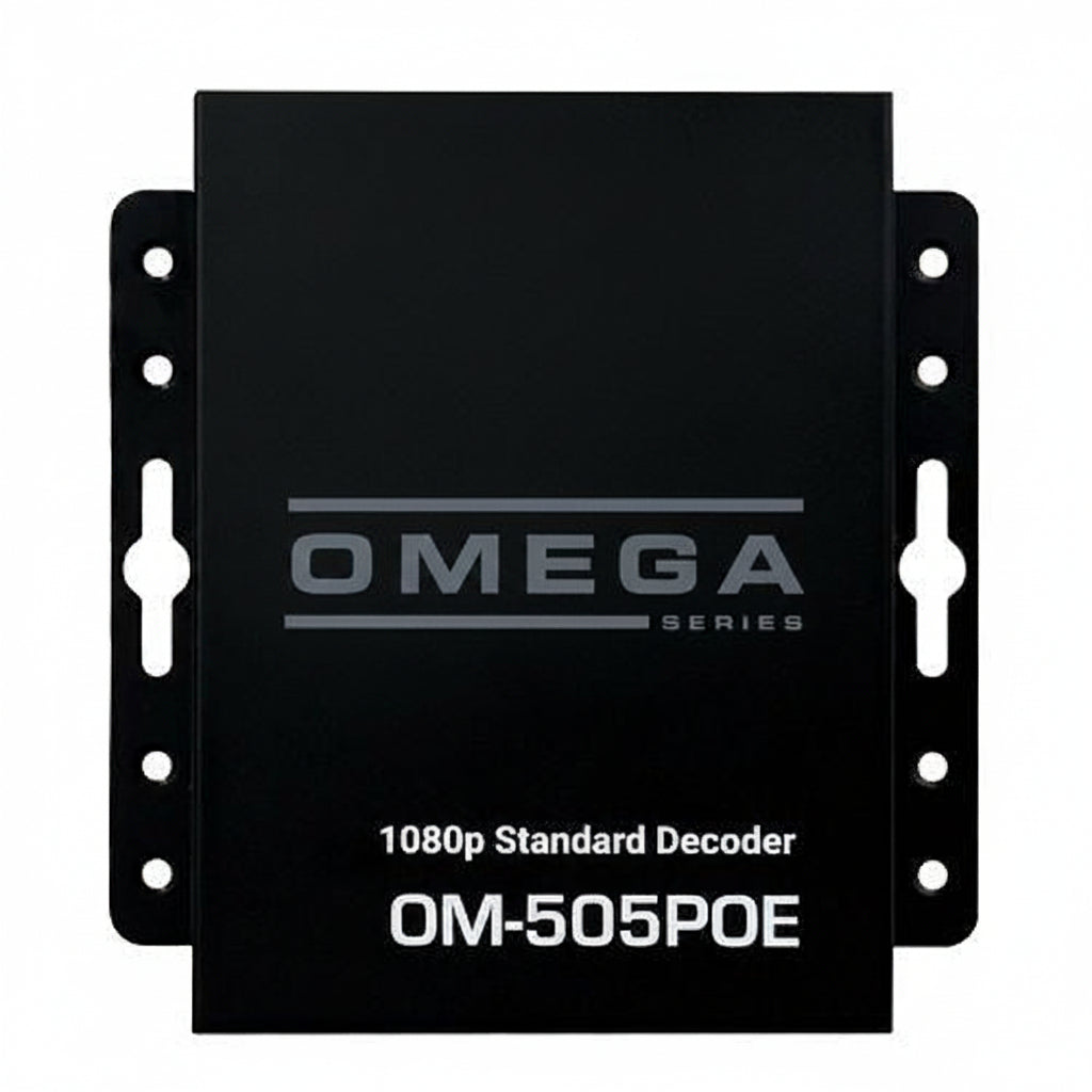 Just Add Power OM-505POE 3G Ultra Series 2G/3G 1080P Receiver, 505 PoE (Previous VBS-HDIP-505POE)
