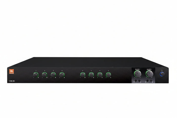 JBL Professional CSM 28 8-Input, 2-Output Commercial Audio Mixer