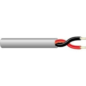 West Penn 225GY0500 16/2 Speaker Cable CMR 500ft Gray Reel