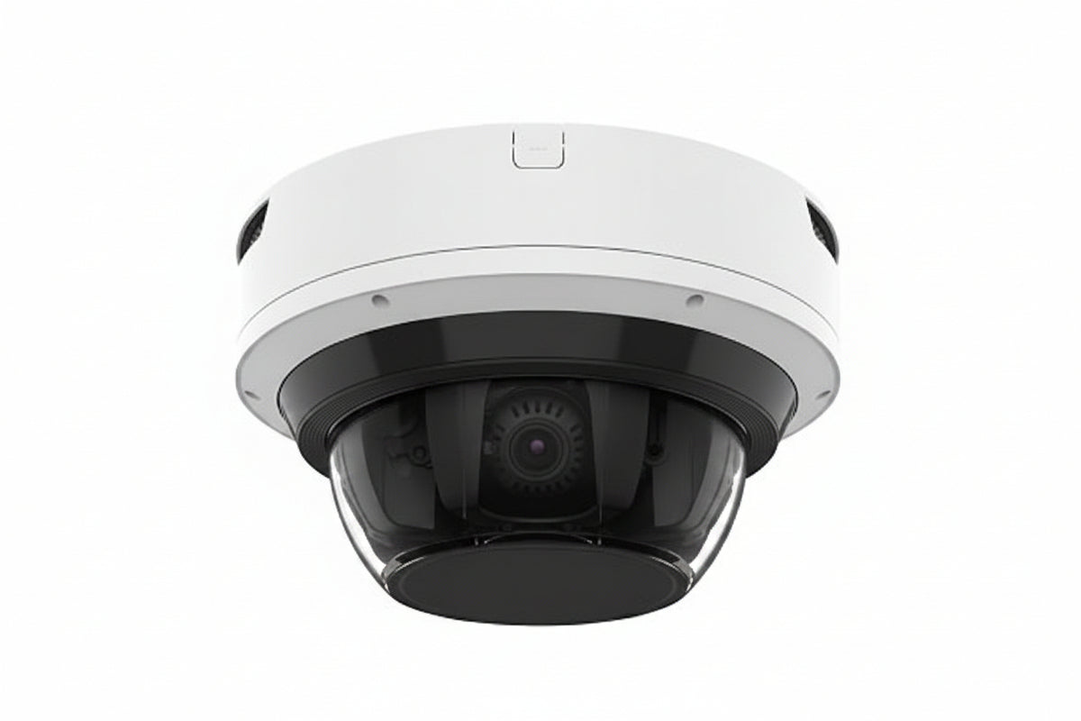 Hanwha QNV-6082R1 Q-Series 2MP Outdoor IR Vandal Dome Camera, 3.2-10mm Varifocal Lens White