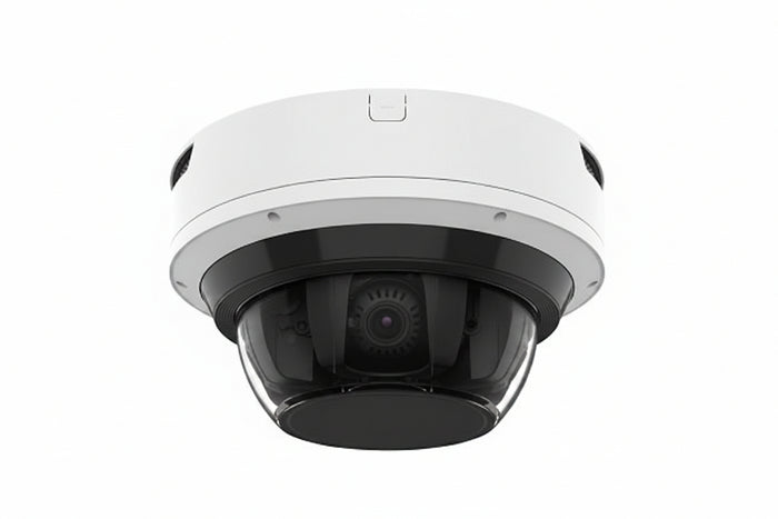 Hanwha QNV-6082R1 Q-Series 2MP Outdoor IR Vandal Dome Camera, 3.2-10mm Varifocal Lens White