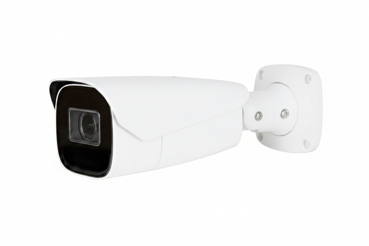 Luma LUM-820-IP-BMW 820 Series 8MP Bullet IP Outdoor Camera, 2.8-12mm Motorized Lens, White