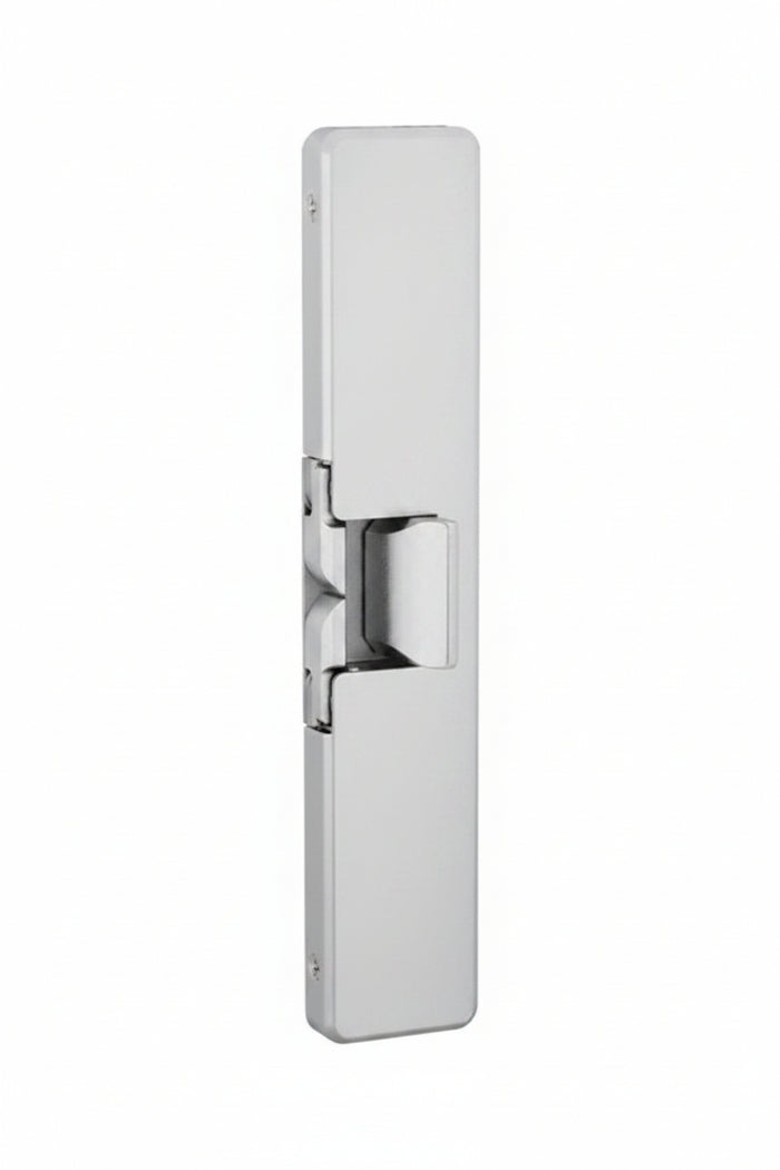 HES 9400-12/24D-630-LBSM 9400 Series Slim-Line, Outdoor Rated Surface Mounted Electric Strike with Latchbolt Strike Monitor, Satin Stainless Steel