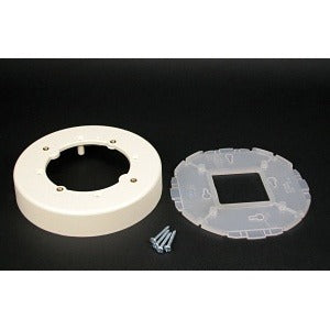 Wiremold 2337A Round Box Extension Fitting TAA Compliant Ivory