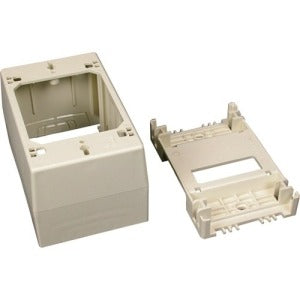 Wiremold 2348 1-Gang Deep Device Box Mounting PVC White