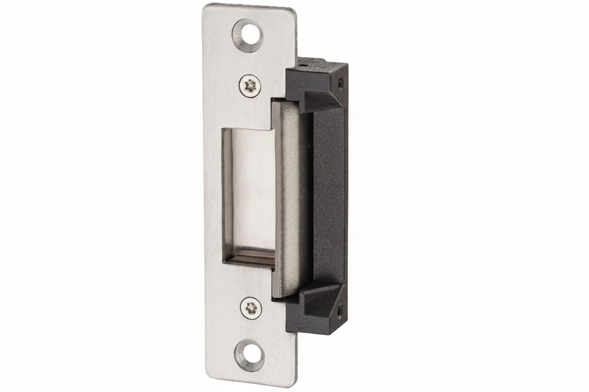 Locknetics CS450 Low Profile Electric Strike for Cylindrical Locks, Latch Bolt up to 9/16"
