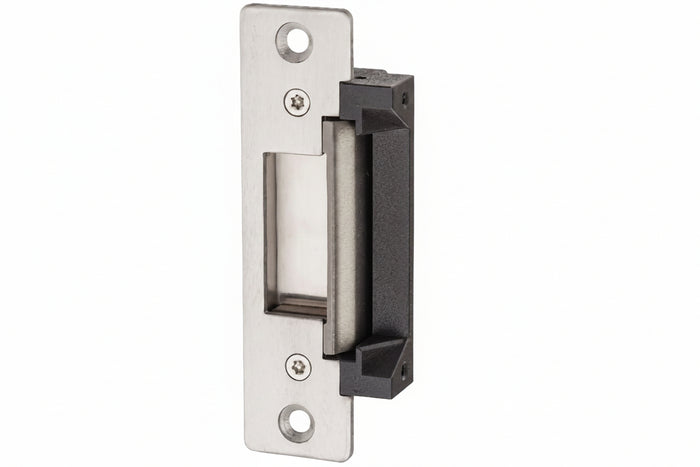Locknetics CS450 Low Profile Electric Strike for Cylindrical Locks, Latch Bolt up to 9/16"