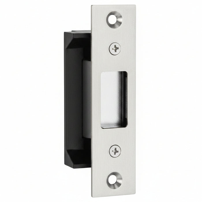 HES 5000-12/24D-LBM Electric Strike Body with Latchbolt Monitor, Low Profile, 12/24VDC, 0.24/0.12A, 1/16" Depth, Satin Stainless Steel
