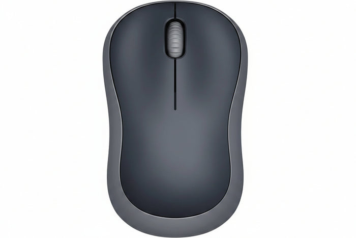 Logitech 910-002225 M185 Wireless Optical Mouse with USB Nano Receiver, Swift Gray