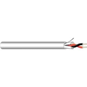 West Penn 25291BBK1000 22 AWG Shielded Audio Control Cable 1000 ft Plenum