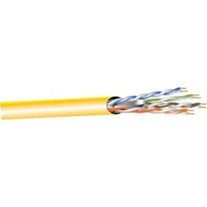 254246EZBK1000 West Penn 254246EZ Cat6 UTP Plenum Cable 1000ft 23AWG Solid Copper
