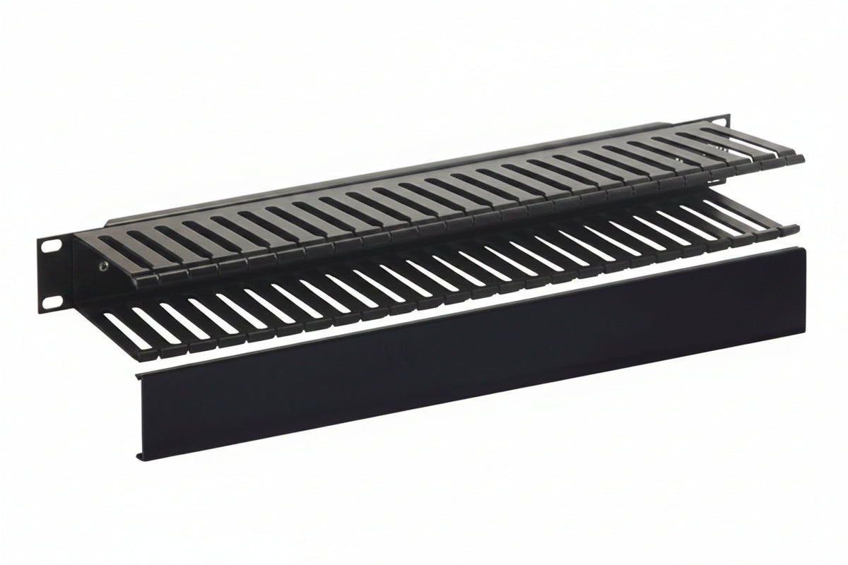 ICC ICCMSCMA41 Three-Inch Deep Finger Duct Panel, 1U RMS