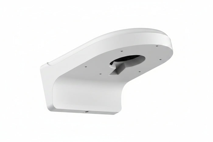 Luminys LUM-W04 Wall Mount Bracket for Standard Size Turret Cameras. White