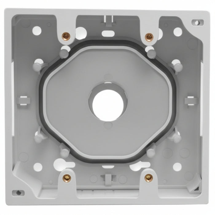 ICC ICACSMBDWH Double Gang Mounting Junction Box, White
