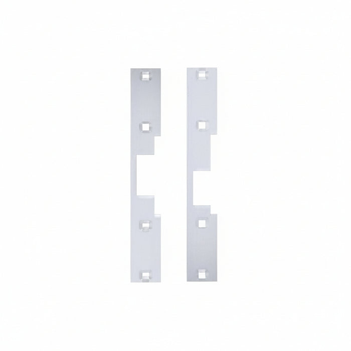 HES 1LB-2-630 Latchbolt Electric Strike Faceplate Kit, 9" Length 1 3/8" Width, for Metal Frame 1500 and 1600 Series Electric Strike, Satin Stainless Steel