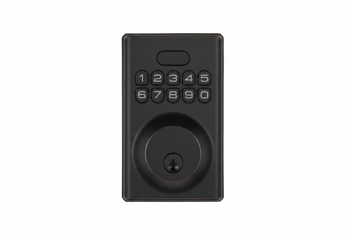 IQ IQDLK-PGK-ORB PowerG Door Lock, Oil-Rubbed Bronze