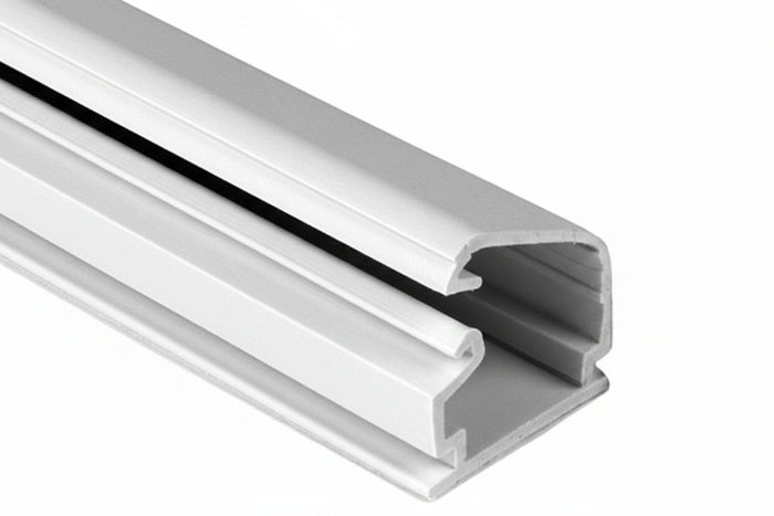 HellermannTyton TSR3W-6A 1.75-Inch One-Piece Surface Raceway, 6-Foot Lengths, PVC, White
