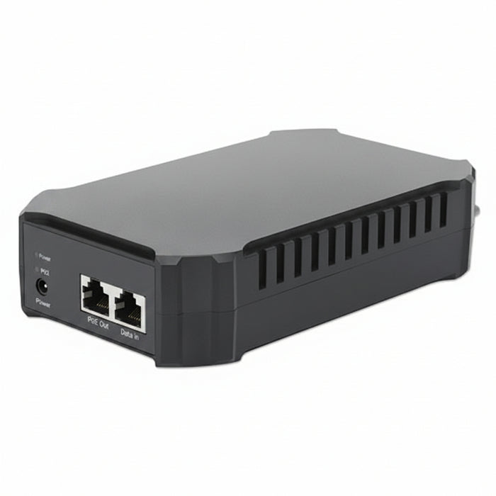 Intellinet 561495 Gigabit PoE++ Injector, IEEE 802.3bt, Wall-Mount Option, Plastic Housing