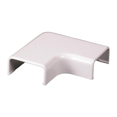 Wiremold 2811-WH Uniduct Flat Elbow Fitting White TAA Compliant