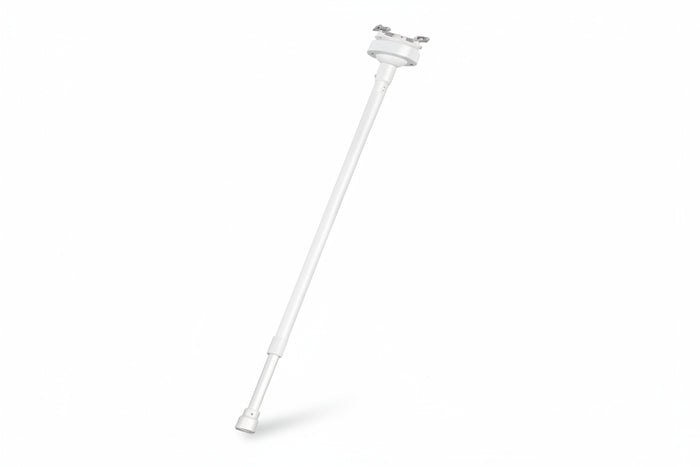 Hanwha SBP-302CMASW Telescopic Pendant Mount with Swivel Adapter, White