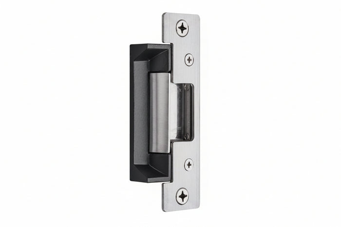 HES 5300C-630-LBM 5300 Series Universal Electric Strike, Includes 501 and 501A Faceplates, Latchbolt Monitor, Stainless Steel