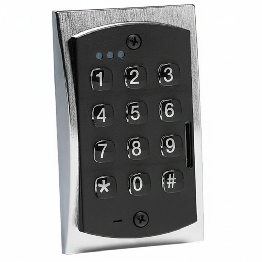 Linear 2000e 2000 Series Style Flush-Mount Backlit Access Control Keypad