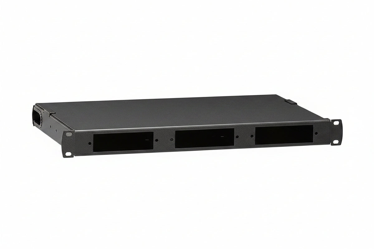 Leviton 5R1UL-F03 500i SDX 1U RMS Flush Mount Fiber Distribution and Splice Enclosure