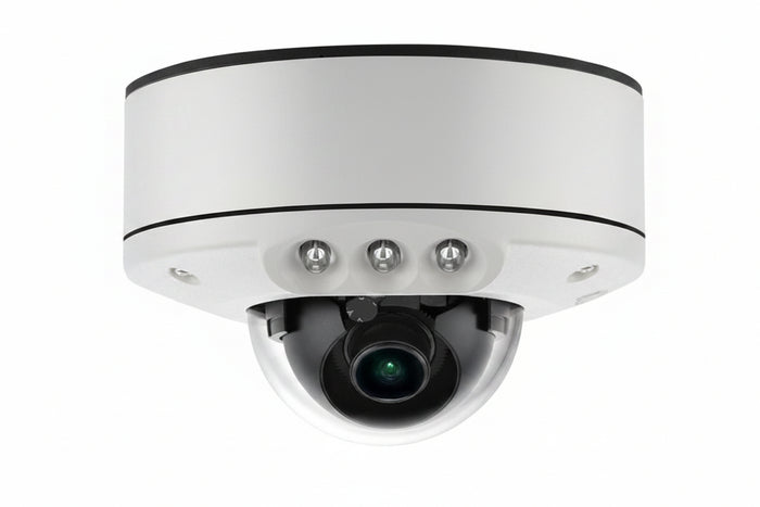 IDIS AV5856DNIR-S 5MP WDR Ultra-Low Profile IR Dome IP Camera with SNAPstream, 2.8mm Lens (Replaces AV3556DN-S)