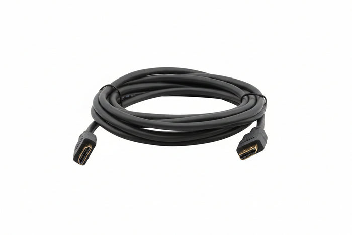 Kramer 97-0131001 C-MHM/MHM-1 HDMI (M) to HDMI (M) Ethernet Cable with Pull Resistant Connectors, 1’