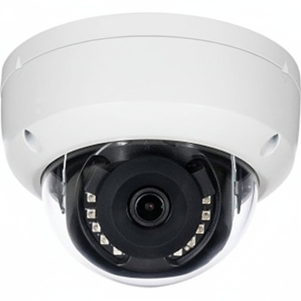 Illustra IES02-D10-OI04 Essentials 2MP Outdoor IP IR Mini-Dome Camera, 2.8mm Lens, White