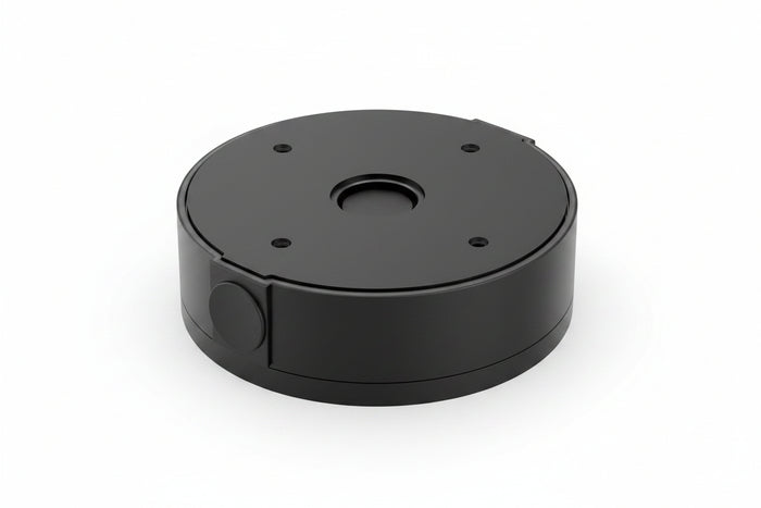 Luminys LUM-CJ11B Outdoor Junction Box for Mini Turret Cameras, Black