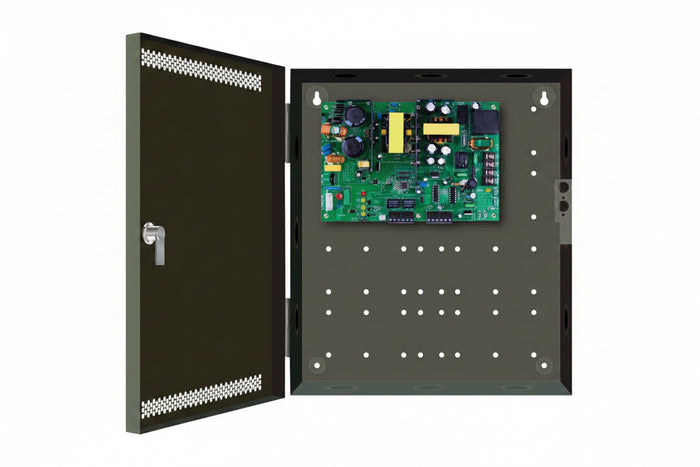 LifeSafety Power FPO250-E1 20A 12VDC Access Control Power Supply 12" x 14" x 4.5" Enclosure