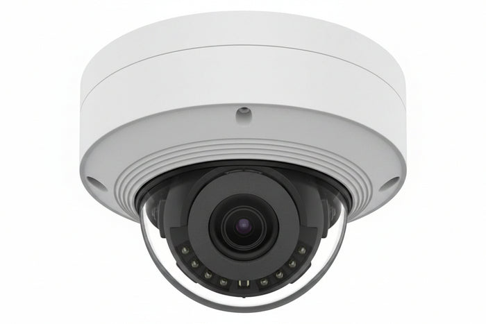 Hanwha ANO-L6082R A-Series 2MP WDR IR Bullet IP Camera, 3.3-10.3mm Motorized Varifocal Lens, White