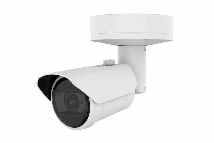 Hanwha XNO-A8084R 5MP WN9 AI IR Outdoor Vandal Bullet IP Camera, 2.8x Zoom, 3.3-9.3mm Motorized Varifocal Lens