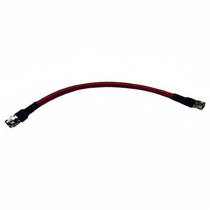 Honeywell BDA BDA-NM-RN4P-10-NM Coaxial Male to Male Plenum Cable Jumper, PTFE, UL Listed, 37" (93.98 cm), Red