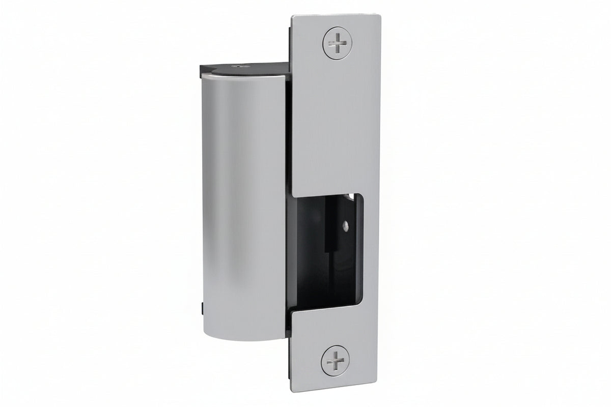 HES 1006-F-12/24D-630 1006 Series Universal Electric Strike Body, 12/24VDC, Fail Safe, Satin Stainless Steel