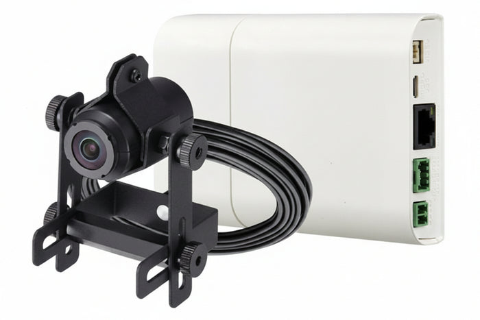 Hanwha XNB-H6240A X-Series 2MP Network ATM Camera Kit with 1.5m Cable, 2.4mm Fixed Lens, Ivory