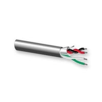 West Penn 357GY1000 22/4 Stranded Audio Cable CMR 1000ft Gray