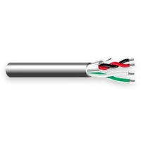 West Penn 357GY1000 22/4 Stranded Audio Cable CMR 1000ft Gray