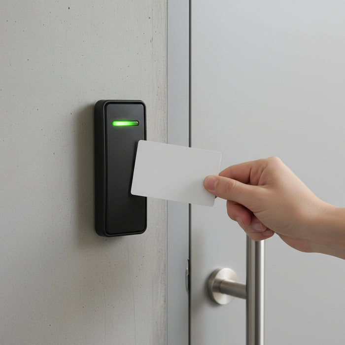 Linear NBT125-W 125 kHz Indoor/Outdoor Proximity Reader, Includes 2-N-1 Single Gang and Mullion Mounting Hardware