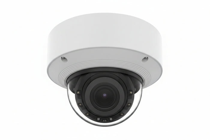 Hanwha XND-A8084RV 5MP AI IR Dome IP Camera, 2.8x Zoom Ratio, 3.3-9.3mm Motorized Varifocal Lens