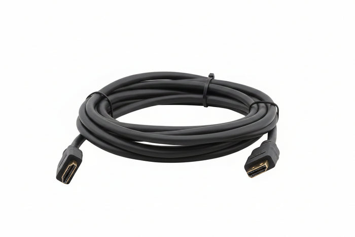 Kramer 97-0131003 C-MHM/MHM-3 HDMI (M) to HDMI (M) Ethernet Cable with Pull Resistant Connectors, 3’