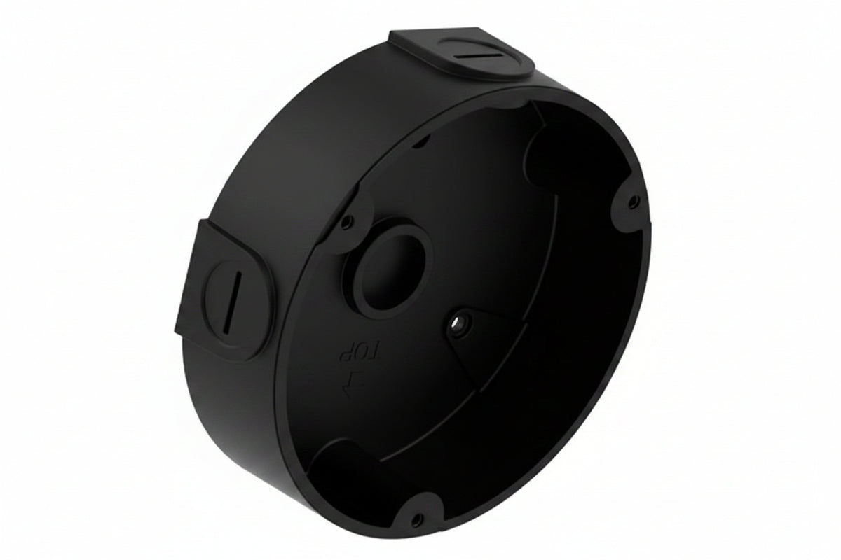 Luminys LUM-J04B Junction Box for Larger Turret Housing, Black