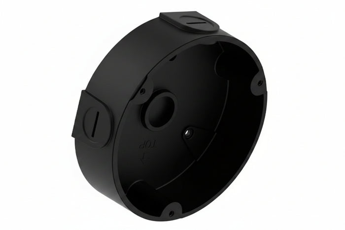 Luminys LUM-J04B Junction Box for Larger Turret Housing, Black