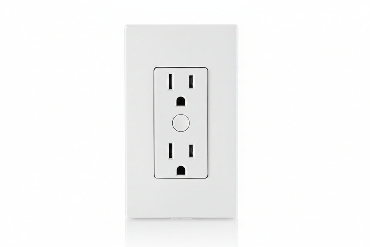 Leviton D215R-1BW Decora Smart Wi-Fi Tamper-Resistant Outlet