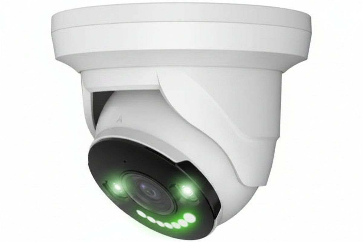 Luminys N3T-8BA2 8MP Network LumiLightBand Turret Camera, 2.8mm Fixed Lens