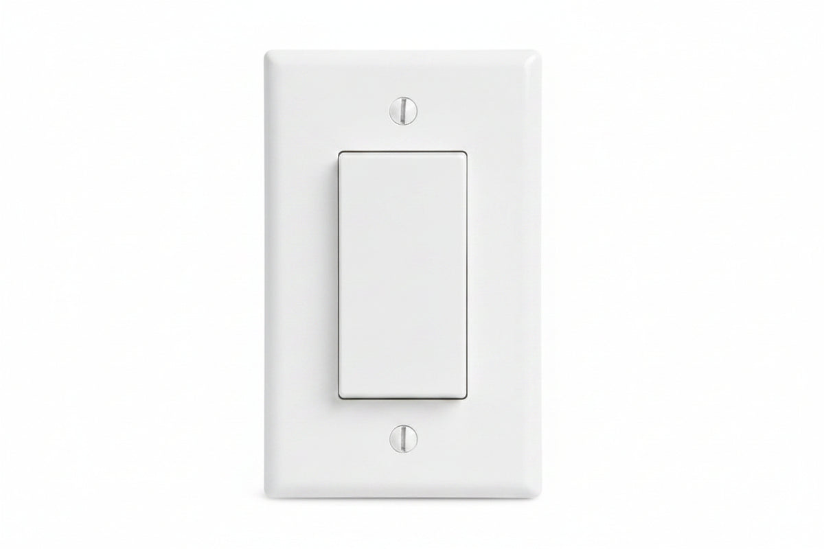 ICC IC107DFSWH Single-Gang Decorex Faceplate, One Insert Space, White