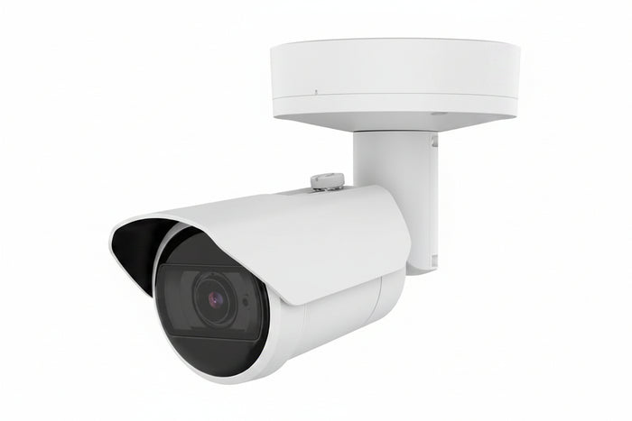 Hanwha XNO-A8084R 5MP WN9 AI IR Outdoor Vandal Bullet IP Camera, 2.8x Zoom, 3.3-9.3mm Motorized Varifocal Lens