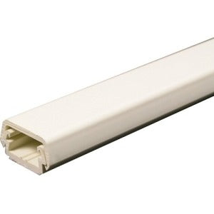 Wiremold 400BAC-WH 400 Series Cable Raceway Base Cover White PVC