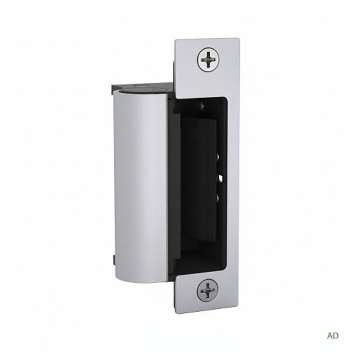 HES 1006CAS 1006 Series Complete Electric Strike for Deadbolt Locks, includes Faceplates (N, ND, NM), Satin Stainless Steel